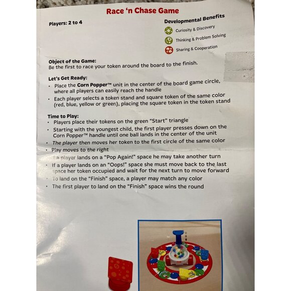 Fisher Price my first games Corn popper game Replacement Pieces - Picture 8 of 9